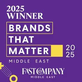 Fast Company Middle East — Brands That Matter 2025 winner