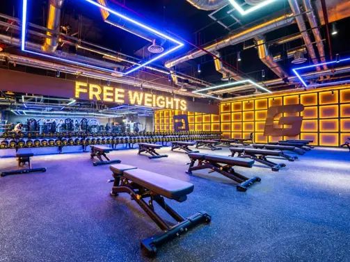 Free weights area