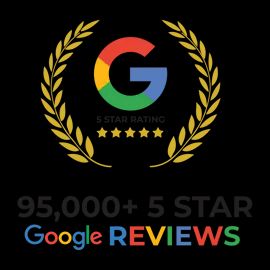 Google — 75,000+ five star reviews